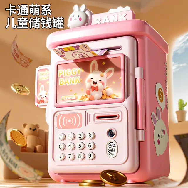 喜迪奇 存钱罐 只进不出 密码储蓄罐 早教益智玩具