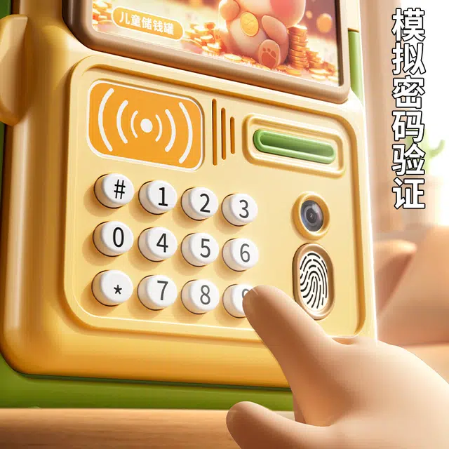喜迪奇 存钱罐 只进不出 密码储蓄罐 早教益智玩具