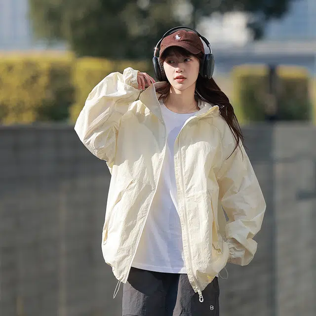 赞仕 山系户外百搭简约长袖防晒服 男女同款