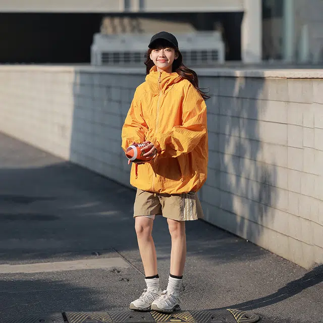 赞仕 山系户外百搭简约长袖防晒服 男女同款