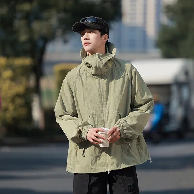 赞仕 山系户外百搭简约长袖防晒服 男女同款