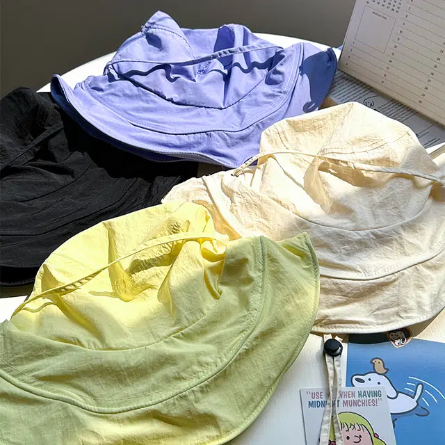 杨同学 防晒透气夏季 涤纶 渔夫帽 女款