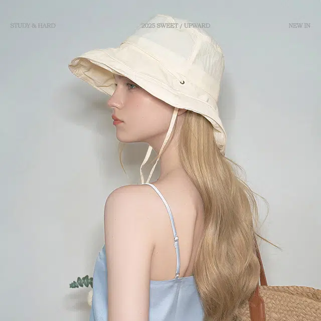 杨同学 防晒透气夏季 涤纶 渔夫帽 女款
