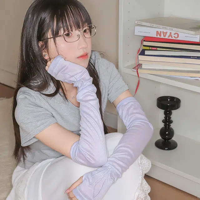 杨同学 户外防紫外线 莱赛尔 防晒袖 女款