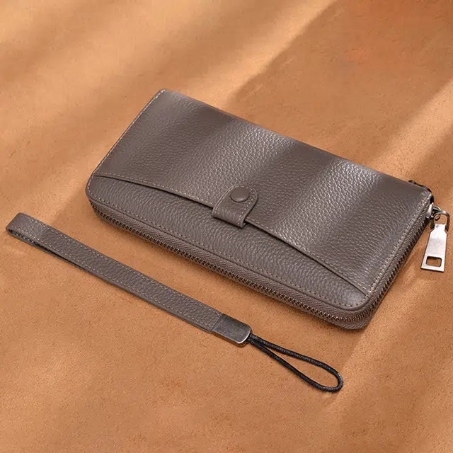 Difenise Vintage Large Capacity Leather Wallet