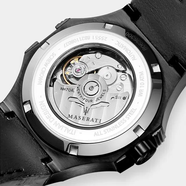 Maserati 42MM Black Dial