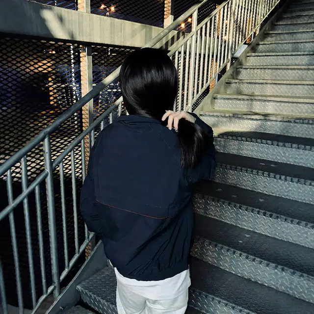 费尔岛上的猫 美式复古撞色立领百搭防风防水休闲长袖飞行员上衣夹克 男女同款