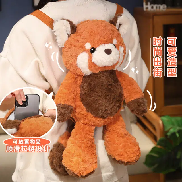 波比熊 可爱狐狸帽子 萌趣 玩偶周边