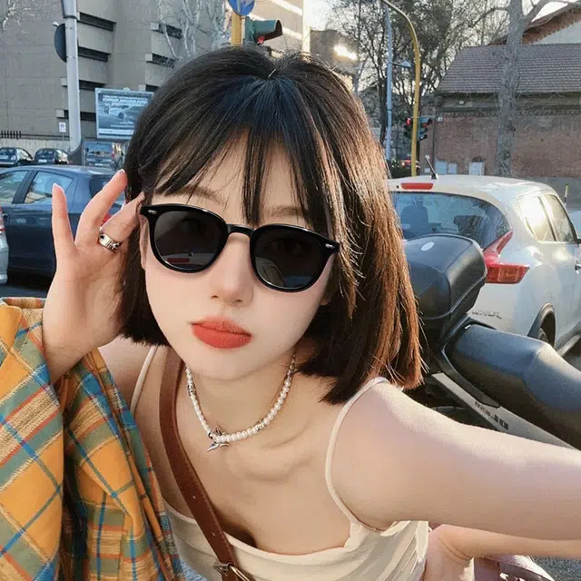 苍木优品 墨镜夏小脸适合的潮高级感防紫外线专用开车 太阳眼镜 男女同款情侣款