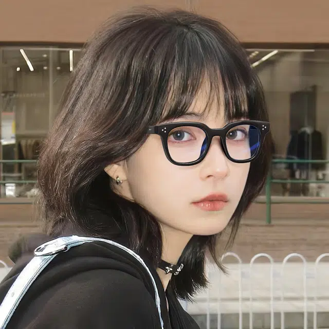 苍木优品 黑框小框可配度数近视素颜小脸粗边框 光学镜架 男女同款情侣款