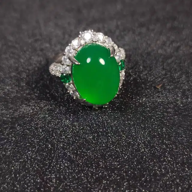 识恩 设计师款简约新中式 玉髓 戒指 女款