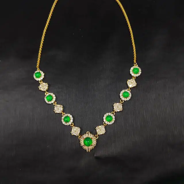 识恩 设计师款简约新中式表白甜蜜轻奢复古国风气质 玉髓 玉石项链 女款