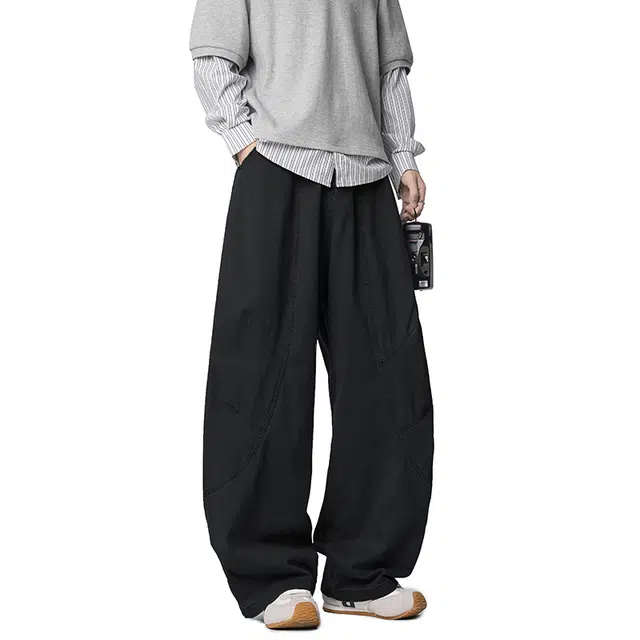 China Aerospace Wide Leg Pants
