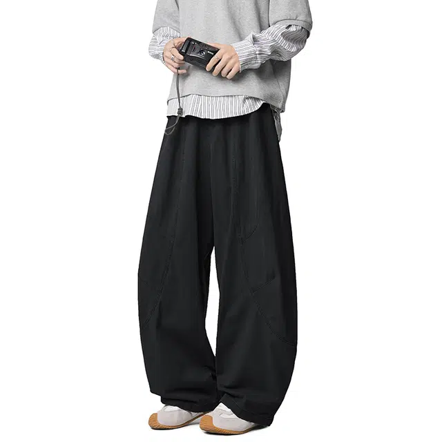 China Aerospace Wide Leg Pants