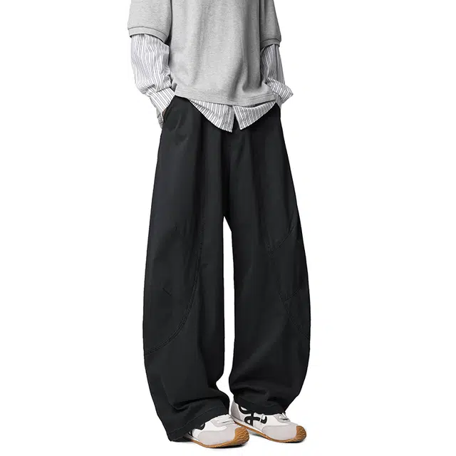China Aerospace Wide Leg Pants