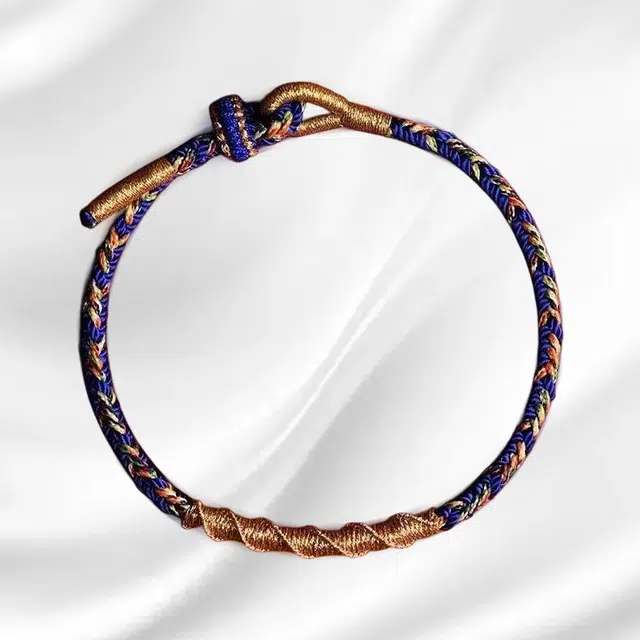 大唐国鼎 十二生肖转运上岸新中式国潮小众设计 诸事顺利时来好运旺事业学业财运 好运 织物 手绳 男女同款情侣款