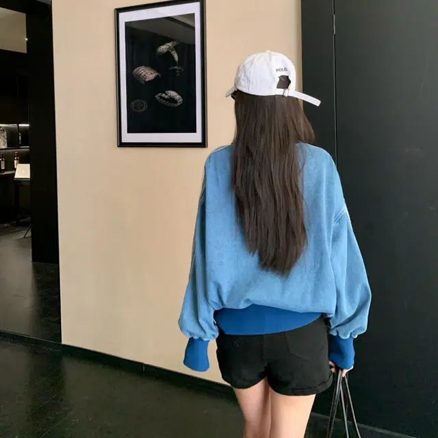 轻迎 复古美式设计感长袖宽松拉链上衣夹克 女款