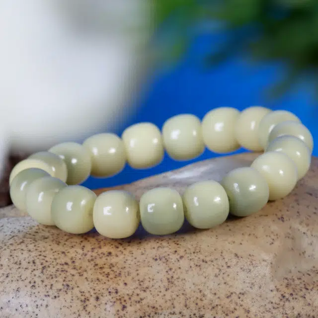 檀欣 新中式国潮 招财平安系列 绕指柔渐变 纳福佛珠 菩提根 手串 男女同款情侣款 礼盒装