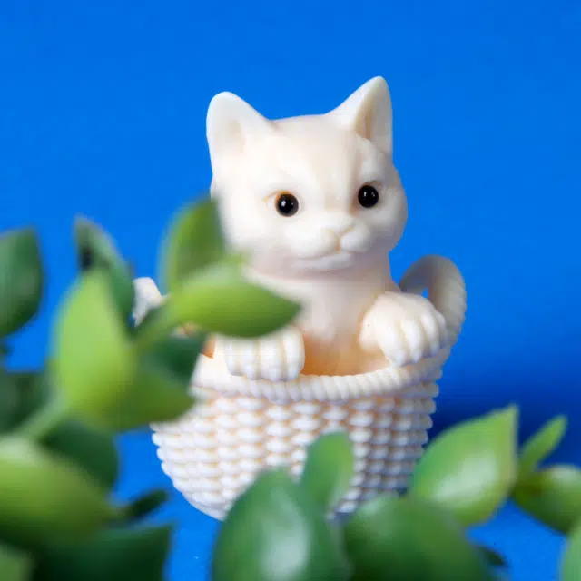 檀欣 新中式 篮子猫 轻奢高级家居办公室摆饰品 象牙果 其他菩提类 男女同款情侣款 礼盒装