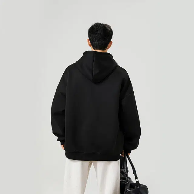 红蜻蜓 美式高街复古仿刺绣卡通设计感数字字母印花宽松百搭舒适防风保暖休闲棒球服外套卫衣 男女同款