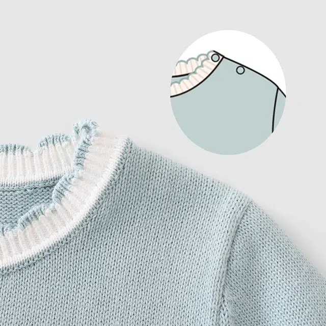 英氏儿童毛衣 春秋冬季保暖可爱纯棉休闲