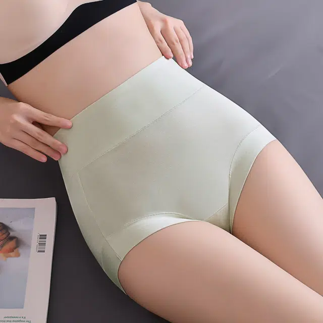 俞兆林 高腰包臀收腹平角抗菌薄款内裤 女款 组合装