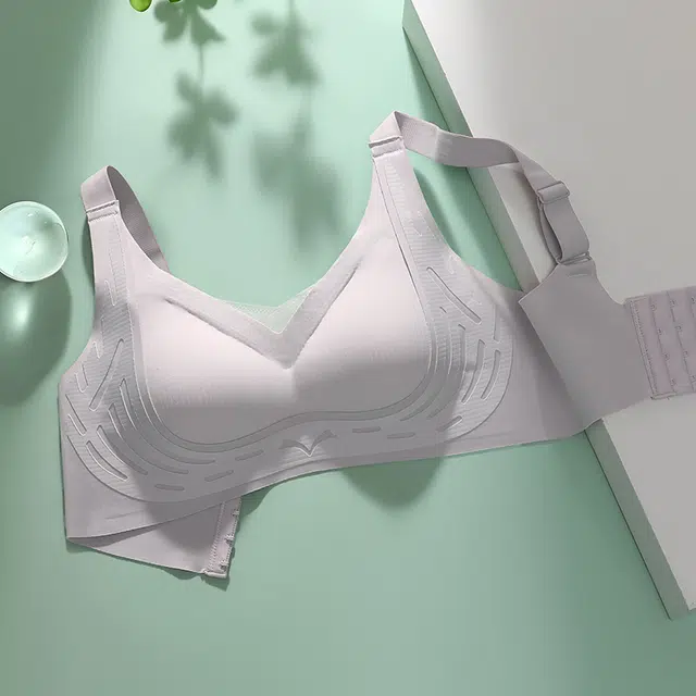 俞兆林 上托无钢圈无痕不跑杯聚拢防下垂收副乳文胸 女款 组合装