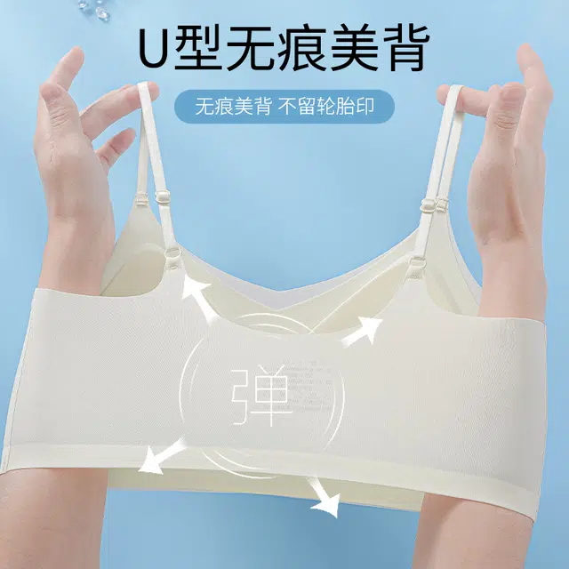 俞兆林 无钢圈聚拢舒适防下垂收副乳美背上托文胸 女款 组合装