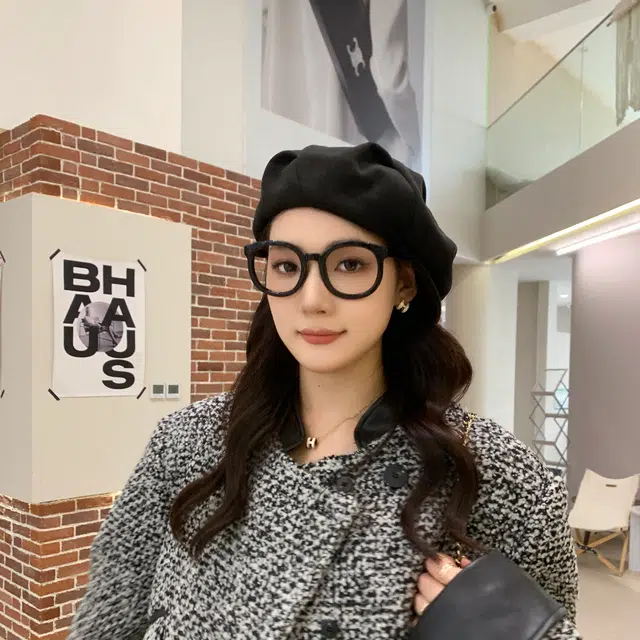 啄木鸟 四用设计美拉德日系褶皱八角帽大头围显脸小云朵帽文艺画家帽报童帽前进鸭舌帽 聚酯纤维 贝雷帽 女款