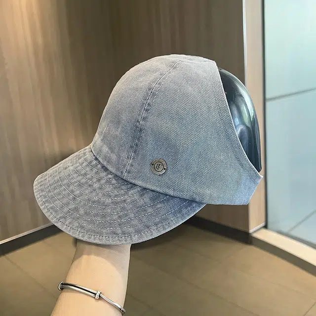 云诚雅漫 复古做旧牛仔防晒百搭 棉 鸭舌帽 男女同款情侣款