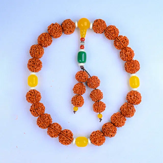 灵晔 国潮新中式盘玩佛珠转运珠饰品平安好运节节高升招财纳福念珠饰品复古文艺民族风盘玩#好运 金刚菩提 手串 男女同款情侣款