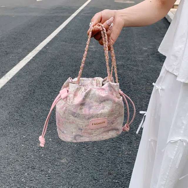 捷朗仕 新中式国风刺绣 布 斜挎包 小号 女款 多色
