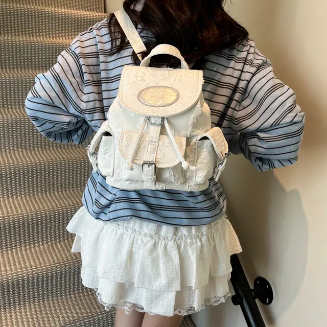 捷朗仕 百搭时尚潮流 尼龙布 双肩包 常规 女款 多色