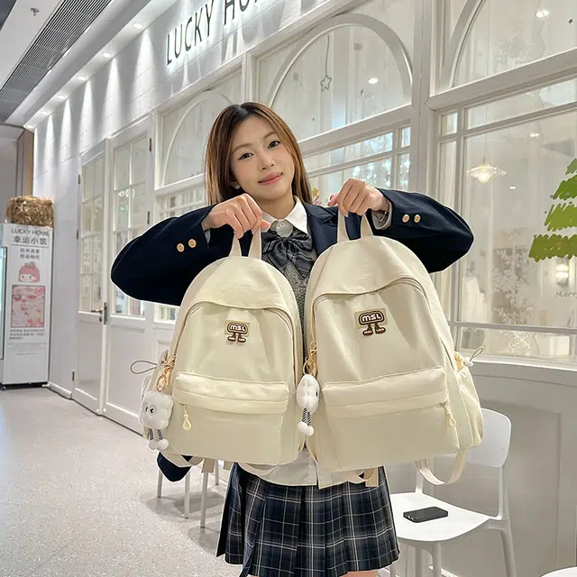 捷朗仕 简约百搭时尚 尼龙 双肩包 常规 男女同款情侣款 多色