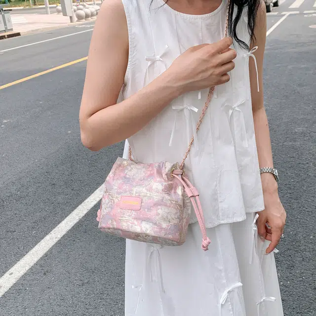 捷朗仕 新中式国风刺绣 布 斜挎包 小号 女款 多色