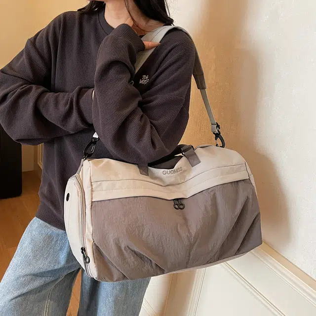 捷朗仕 手提大容量时尚短途行李包旅游轻便 布 旅行包 男女同款情侣款 多色