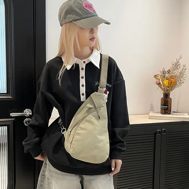 捷朗仕 多功能运动出行百搭 尼龙布 胸包 男女同款情侣款 多色