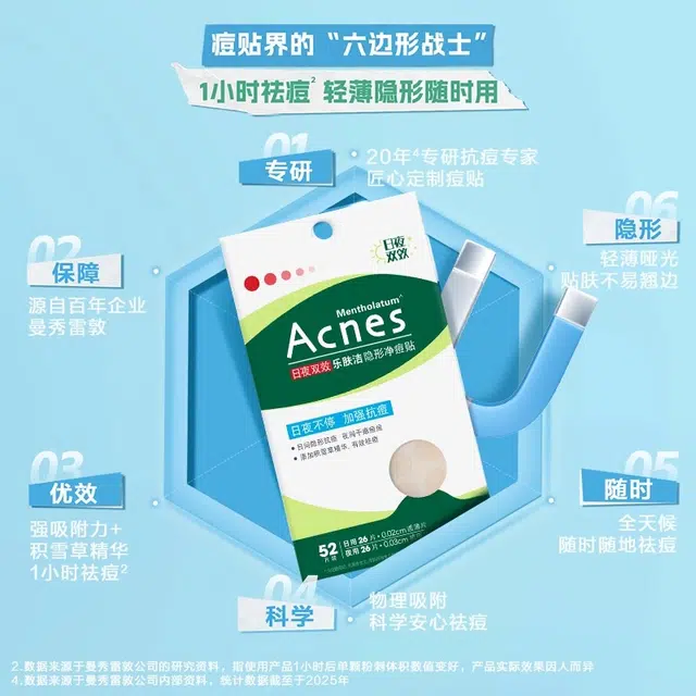 曼秀雷敦 抗痘礼包护肤套装 淡痘印控油清洁