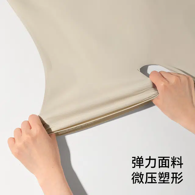 欧迪芬 抗菌底裆安全裤内裤塑身裤三合一裸感无痕舒适柔软高腰收腹提臂不卷边不勒腿高弹力不紧绷打底裤 女款