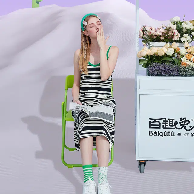 新世家族 亲肤舒适无袖睡裙透气凉感短袖休闲短裤睡衣套装 男女同款