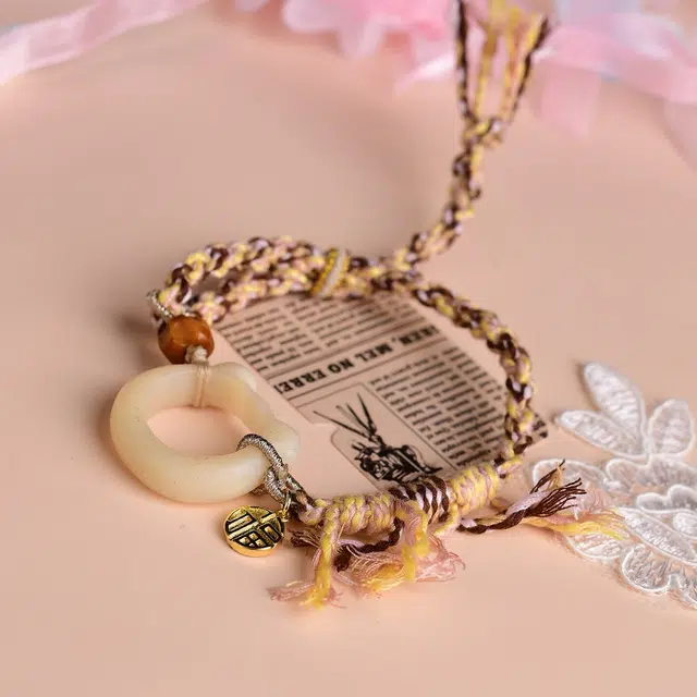 谧月珠宝 新中式手工 异域民族风 复古国潮设计感 合金 手链 男女同款情侣款