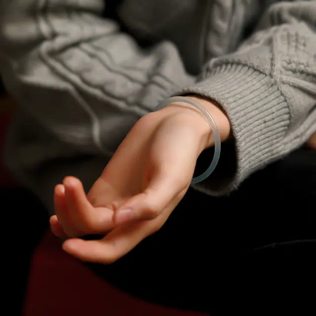 谧月珠宝 古风新中式国潮 汉服旗袍 复古民族风精致温婉优雅气质 玛瑙 玉石手镯 女款