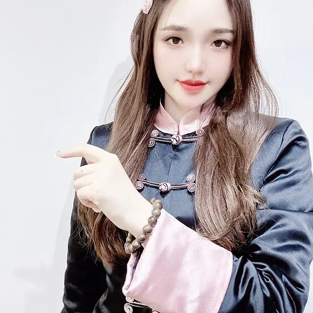 谧月珠宝 招财纳福国潮新中式轻奢小众精致创意设计高级感复古素雅单圈转运文玩 檀木 手串 男女同款情侣款