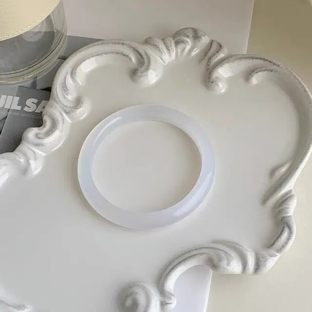 谧月珠宝 水润荔枝冻 轻奢优雅精致小众设计小清新 国潮新中式古风清冷优雅高级感 玛瑙 玉石手镯 女款