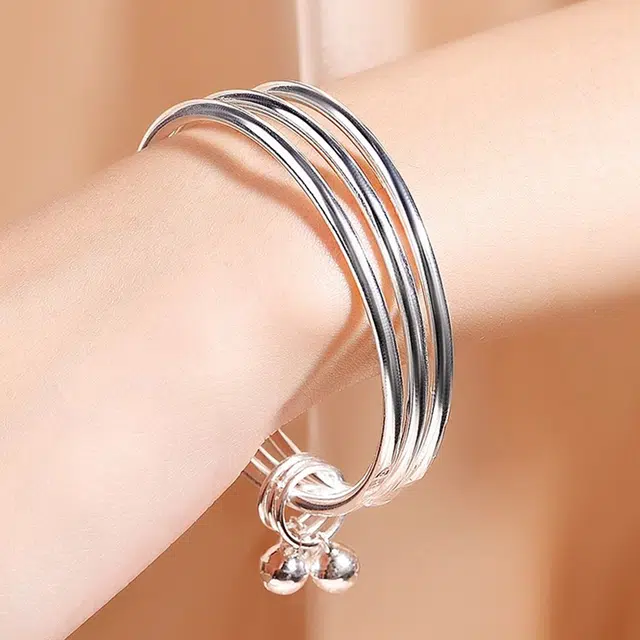 谧月珠宝 新中式国风三生三世系列  浪漫轻奢显年轻高级小众 日常通勤时尚 合金 手镯 男女同款情侣款