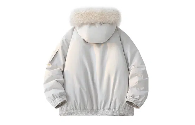 徐太浪 美式高街大毛领连帽外套冬季设计感加厚棉衣棉服 男女同款