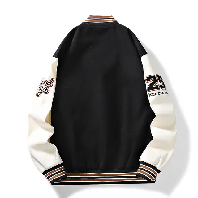 稻草人  潮流经典百搭港风复古棒球服 男女同款