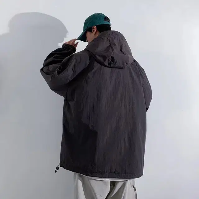 八哥 美式高街百搭休闲夹克外套 男女同款