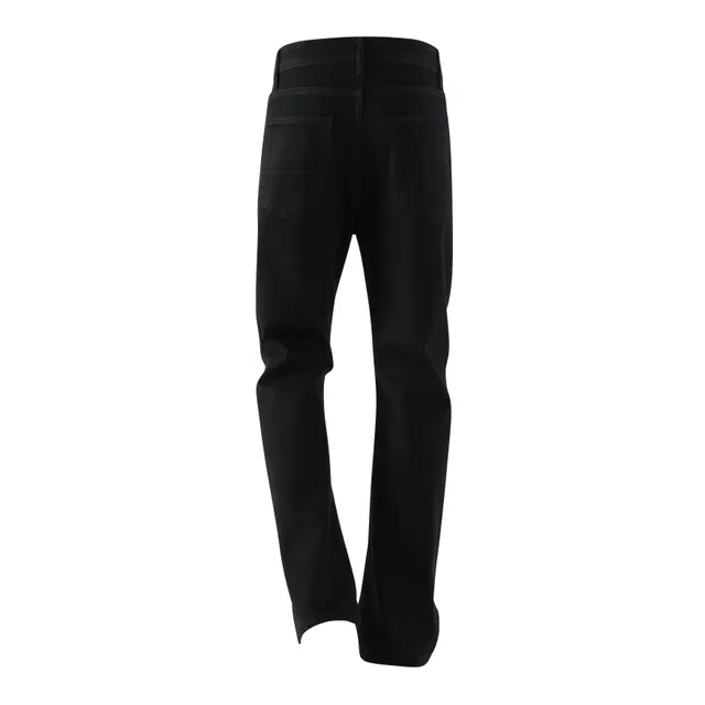 八哥 美式复古高街风纯色基础款时尚百搭个性垂感弯刀裤宽松舒适阔腿裤休闲牛仔裤 男女同款