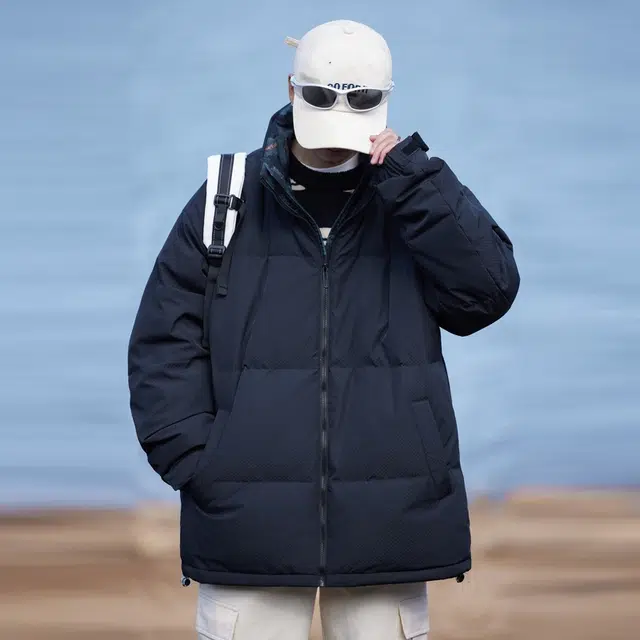 八哥 潮流宽松休闲保暖羽绒服 男女同款